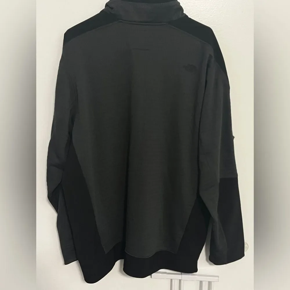 The North Face Men’s Mountain Athletics Zip Jacket Gray Black Sz XXL 2XL